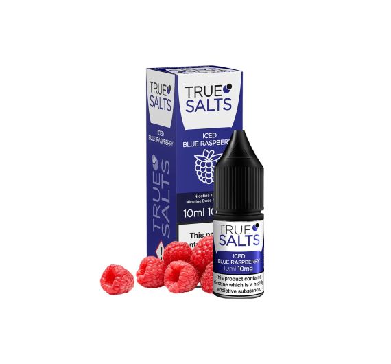 True Salts - Iced Blue Raspberry - 10ml Liquid (Nik-Salz)