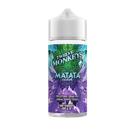 Twelve Monkey - Matata ICED - 100/120ml Liquid (Shortfill) Twelve Monkey - Matata ICED - 100/120ml Liquid (Shortfill)