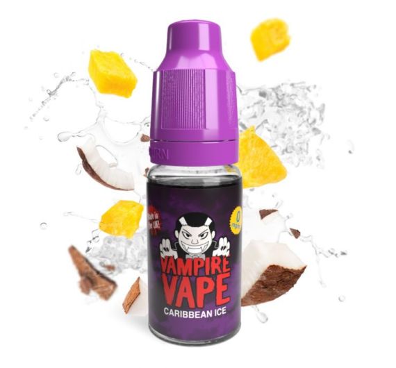 Vampire Vape - Caribbean Ice - 10ml Liquid Vampire Vape - Caribbean Ice - 10ml Liquid