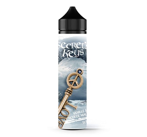 Secret LAb Secret's Keys - White Key - 50/60ml Liquid (Shortfill) Secret LAb Secret's Keys - White Key - 50/60ml Liquid (Shortfill)