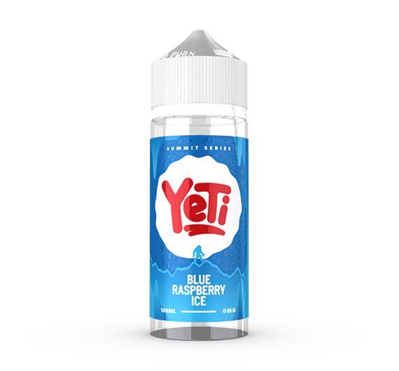Yeti Summit Series - Blue Raspberry Ice - 100/120ml Shortfill