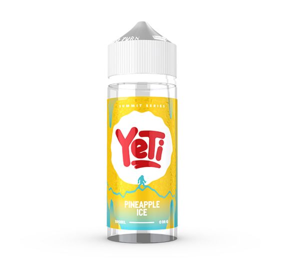 Yeti Summit Series - Pineapple Ice - 100/120ml Shortfill Yeti Summit Series - Pineapple Ice - 100/120ml Shortfill