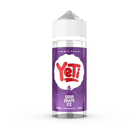 Yeti Summit Series - Sour Grape Ice - 100/120ml Shortfill