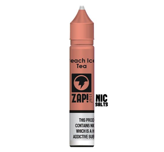 ZAP! Juice - Peach Ice Tea - 10ml Liquid (Nik-Salz)