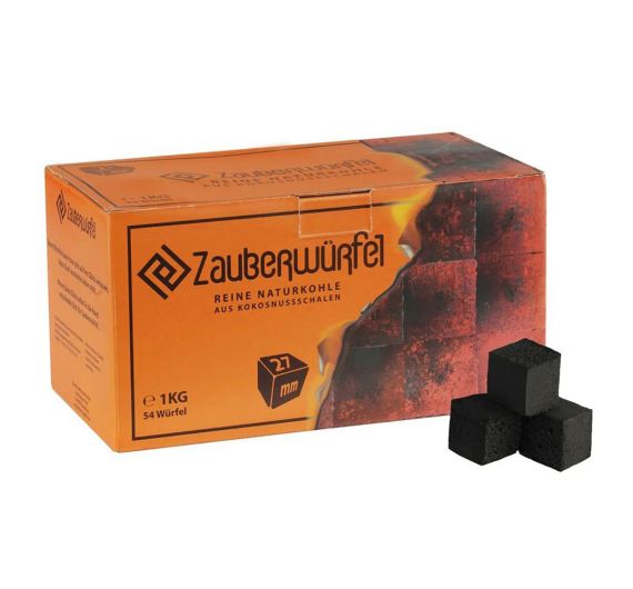 Zauberwürfel - 27mm - Naturkohle - 1kg