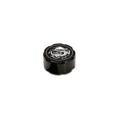 2-teilig Aluminium Dragon Schwarz - Grinder 2-teilig Aluminium Dragon Schwarz - Grinder