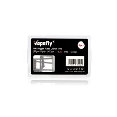 Vapefly 6 Stk. Coils und Watte - N80 Staggered Fused Clapton Vapefly 6 Stk. Coils und Watte - N80 Staggered Fused Clapton