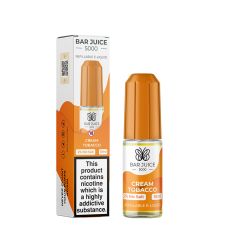 Bar Juice 5000 - Cream Tobacco - 10ml Liquid (Nik-Salz) Bar Juice 5000 - Cream Tobacco - 10ml Liquid (Nik-Salz)