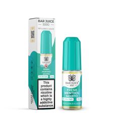 Bar Juice 5000 - Fresh Menthol Mojito - 10ml Liquid (Nik-Salz) Bar Juice 5000 - Fresh Menthol Mojito - 10ml Liquid (Nik-Salz)
