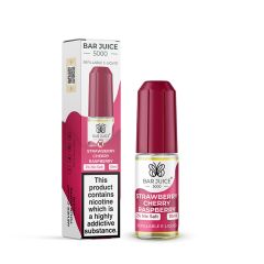 Bar Juice 5000 - Strawberry Cherry Raspberry - 10ml Liquid (Nik-Salz) Bar Juice 5000 - Strawberry Cherry Raspberry - 10ml Liquid (Nik-Salz)