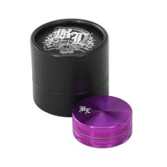 Black Leaf - 2-teilig Aluminium Violett - Grinder Black Leaf - 2-teilig Aluminium Violett - Grinder