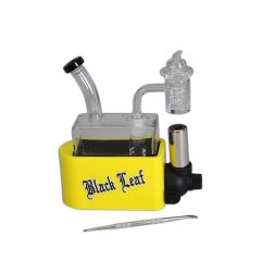 Black Leaf - Dabbing Rig Bong - Travel Black Leaf - Dabbing Rig Bong - Travel