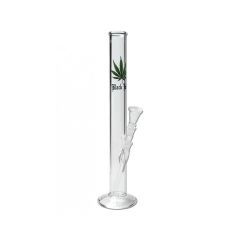 Black Leaf - Glas Bong - Blatt Black Leaf - Glas Bong - Blatt