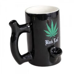 Black Leaf - Keramik Bubbler - Tasse Black Leaf - Keramik Bubbler - Tasse