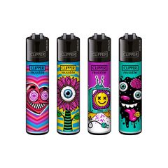 Clipper - Feuerzeuge TRIPPY #3 - Assortiert Clipper - Feuerzeuge TRIPPY #3 - Assortiert
