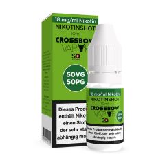 Crossbow Nikotin Shot 10ml - 50/50 (VG/PG) - 18mg Crossbow Nikotin Shot 10ml - 50/50 (VG/PG) - 18mg