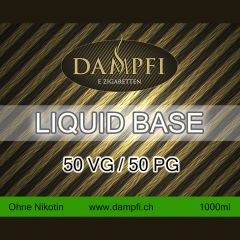 Dampfi Liquid Base - 1000ml - 50-50 Dampfi Liquid Base - 1000ml - 50-50