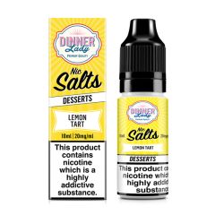 Dinner Lady DESSERTS - Lemon Tart - 10ml Liquid (Nik-Salz) NEW! Dinner Lady DESSERTS - Lemon Tart - 10ml Liquid (Nik-Salz) NEW!
