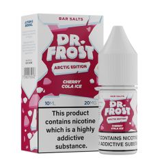 Dr Frost Bar Salts Arctic Edition - Cherry Cola Ice - 10ml Liquid (Nik-Salz) Dr Frost Bar Salts Arctic Edition - Cherry Cola Ice - 10ml Liquid (Nik-Salz)