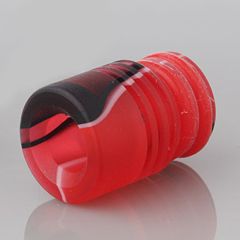 DripTip 011 - Acryl Rot-Schwarz DripTip 011 - Acryl Rot-Schwarz