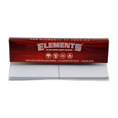 Elements - RED CONNOISSEUR Hemp Papers KSS mit Tips Elements - RED CONNOISSEUR Hemp Papers KSS mit Tips