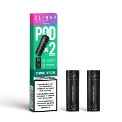 Elf Bar - 4in1 - Prefilled Pod Strawberry Kiwi Elf Bar - 4in1 - Prefilled Pod Strawberry Kiwi