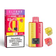 Elf Bar Dual 10K 20mg Hybrid System Pineapple Edition Elf Bar Dual 10K 20mg Hybrid System Pineapple Edition
