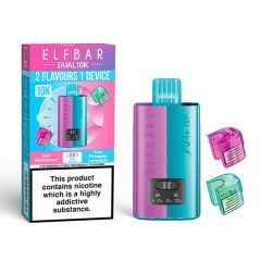 Elf Bar Dual 10K 20mg Hybrid System Sour Edition Elf Bar Dual 10K 20mg Hybrid System Sour Edition