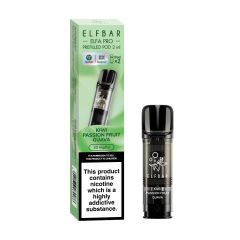 Elf Bar - ELFA PRO - 20mg - Prefilled Pod (2 Kartuschen) Kiwi Passion Fruit Guava Elf Bar - ELFA PRO - 20mg - Prefilled Pod (2 Kartuschen) Kiwi Passion Fruit Guava