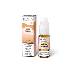ElfBar Elfliq - Cream Tobacco - 10ml Liquid (Nik-Salz) - 20 mg 20 mg ElfBar Elfliq - Cream Tobacco - 10ml Liquid (Nik-Salz) - 20 mg 20 mg