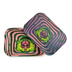 Holografische Mischschale - Metall - Skull Holografische Mischschale - Metall - Skull