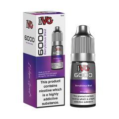 IVG 6000 - Berrylicious Blast - 10ml Liquid (Nik-Salz) IVG 6000 - Berrylicious Blast - 10ml Liquid (Nik-Salz)
