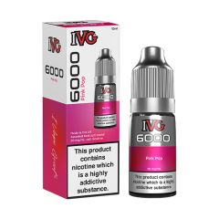 IVG 6000 - Pink Pop - 10ml Liquid (Nik-Salz) IVG 6000 - Pink Pop - 10ml Liquid (Nik-Salz)