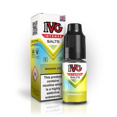 IVG - Intense - Banana Ice - 10ml Liquid (Nik-Salz) IVG - Intense - Banana Ice - 10ml Liquid (Nik-Salz)