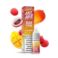 Just Juice Bar - Lychee Mango - 10ml Liquid Just Juice Bar - Lychee Mango - 10ml Liquid