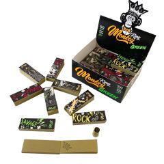 Monkey King - Green Filter Tips perforiert - Assortiert Monkey King - Green Filter Tips perforiert - Assortiert