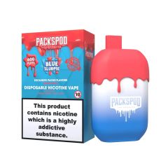 PackSpod 600 Einweg Vape Pen Blue Slurpie PackSpod 600 Einweg Vape Pen Blue Slurpie