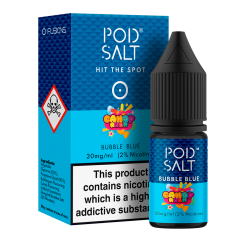 Pod Salt Fusion - Bubble Blue - 10ml Liquid (20mg Nik-Salz) Pod Salt Fusion - Bubble Blue - 10ml Liquid (20mg Nik-Salz)