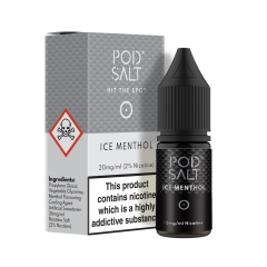 Pod Salt - Ice Menthol - 10ml Liquid (Nik-Salz) Pod Salt - Ice Menthol - 10ml Liquid (Nik-Salz)