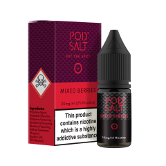 Pod Salt - Mixed Berries - 10ml Liquid (20mg Nik-Salz) Pod Salt - Mixed Berries - 10ml Liquid (20mg Nik-Salz)