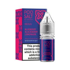 Pod Salt Nexus - Blueberry Blackberry Lemonade - 10ml Liquid (Nik-Salz) Pod Salt Nexus - Blueberry Blackberry Lemonade - 10ml Liquid (Nik-Salz)