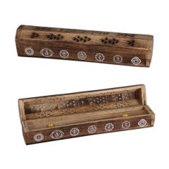 Räucherstäbchenhalter aus Mangoholz - 8 Räucherstäbchenhalter aus Mangoholz - 8