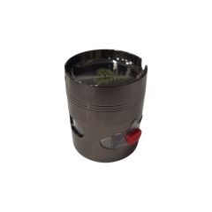 Shredder - Grinder - Ashtray Lid (2.5") - Gunmetal Shredder - Grinder - Ashtray Lid (2.5") - Gunmetal