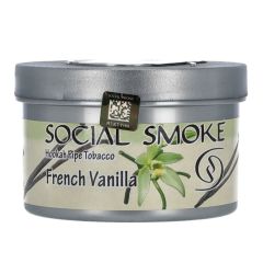 Social Smoke - French Vanilla - 250g - Shisha Tabak Social Smoke - French Vanilla - 250g - Shisha Tabak