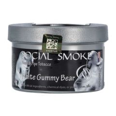 Social Smoke - White Gummy Bear - 100g - Shisha Tabak Social Smoke - White Gummy Bear - 100g - Shisha Tabak