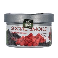 Social Smoke - Wild Berry - 100g - Shisha Tabak Social Smoke - Wild Berry - 100g - Shisha Tabak