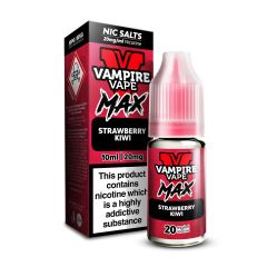 Vampire Vape MAX - Strawberry Kiwi - 10ml Liquid (Nik-Salz) Vampire Vape MAX - Strawberry Kiwi - 10ml Liquid (Nik-Salz)