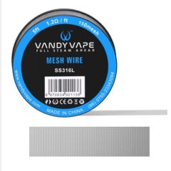 VandyVape Mesh Wire SS316L 150mesh 150cm VandyVape Mesh Wire SS316L 150mesh 150cm