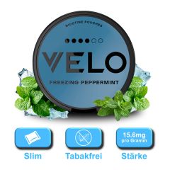 VELO - Freezing Peppermint - Nicotine Pouches - 15.6mg VELO - Freezing Peppermint - Nicotine Pouches - 15.6mg
