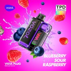 Vozol VISTA Plug Kit - 20mg - Hybrid System Blueberry Sour Raspberry Vozol VISTA Plug Kit - 20mg - Hybrid System Blueberry Sour Raspberry